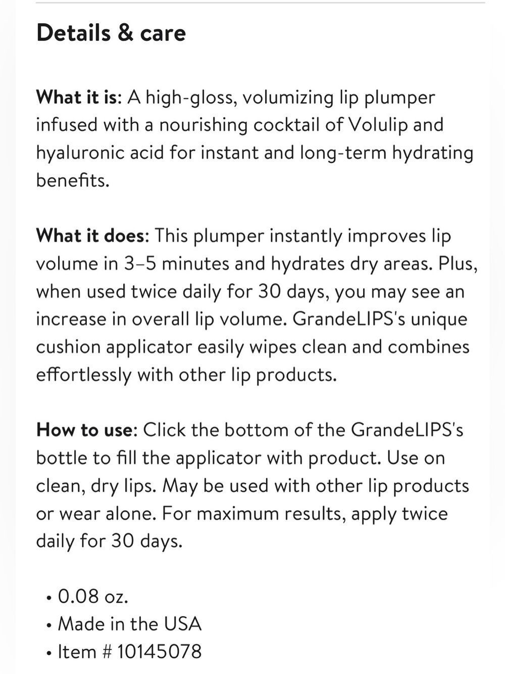 Grande Cosmetics GrandeLIPS Hydrating
Lip Plumper Color: Toasted Apricot - Picture 5 of 5